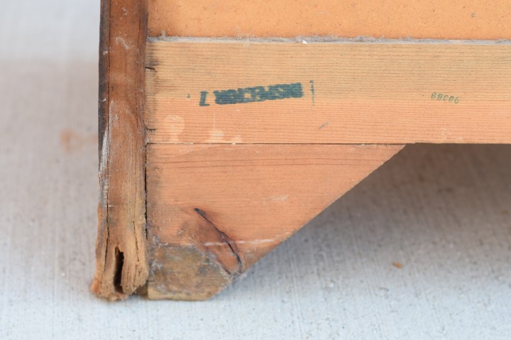 Moisture Damage Legs