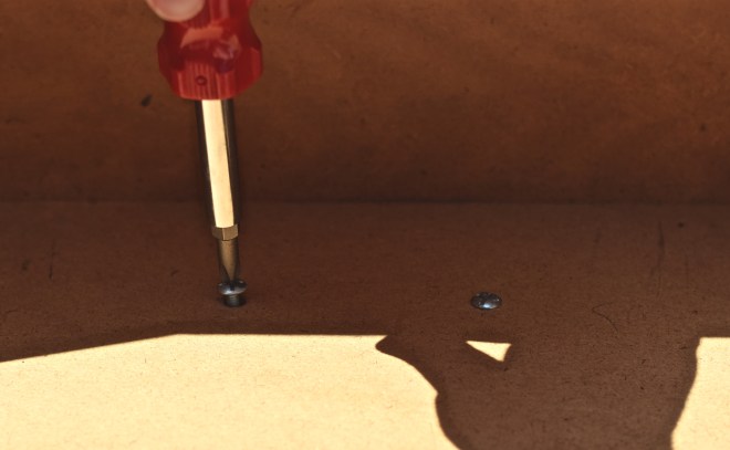 Unscrewing Nightstand Pulls