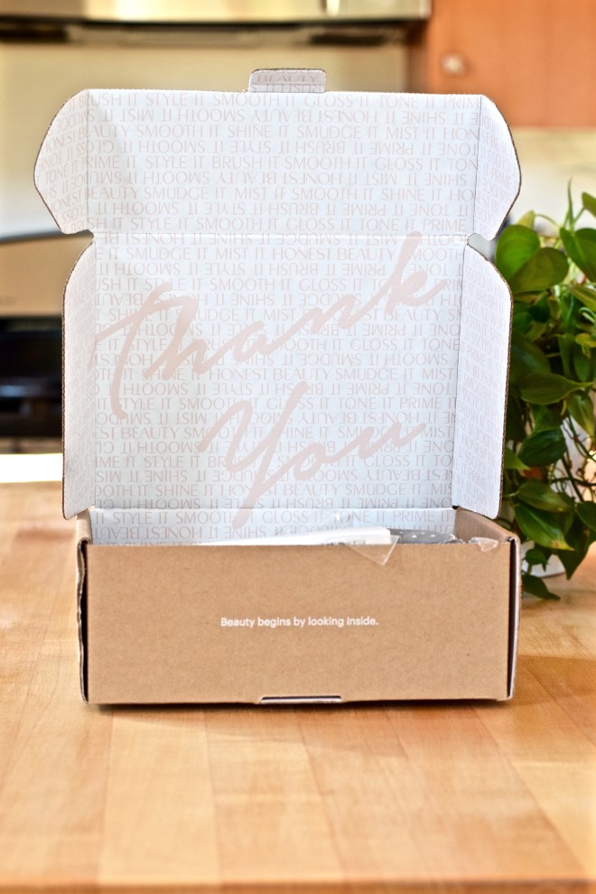 Honest Beauty Box Inside