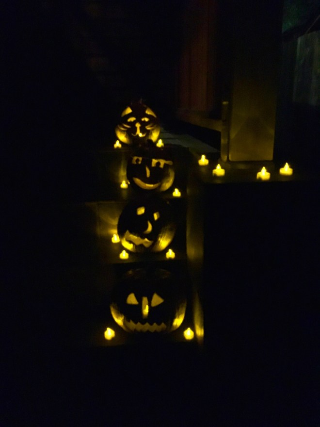 Year One Pumpkins at Night | Land of Laurel