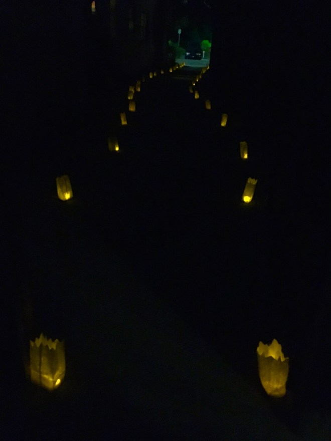 Halloween Driveway "Runway" | Land of Laurel