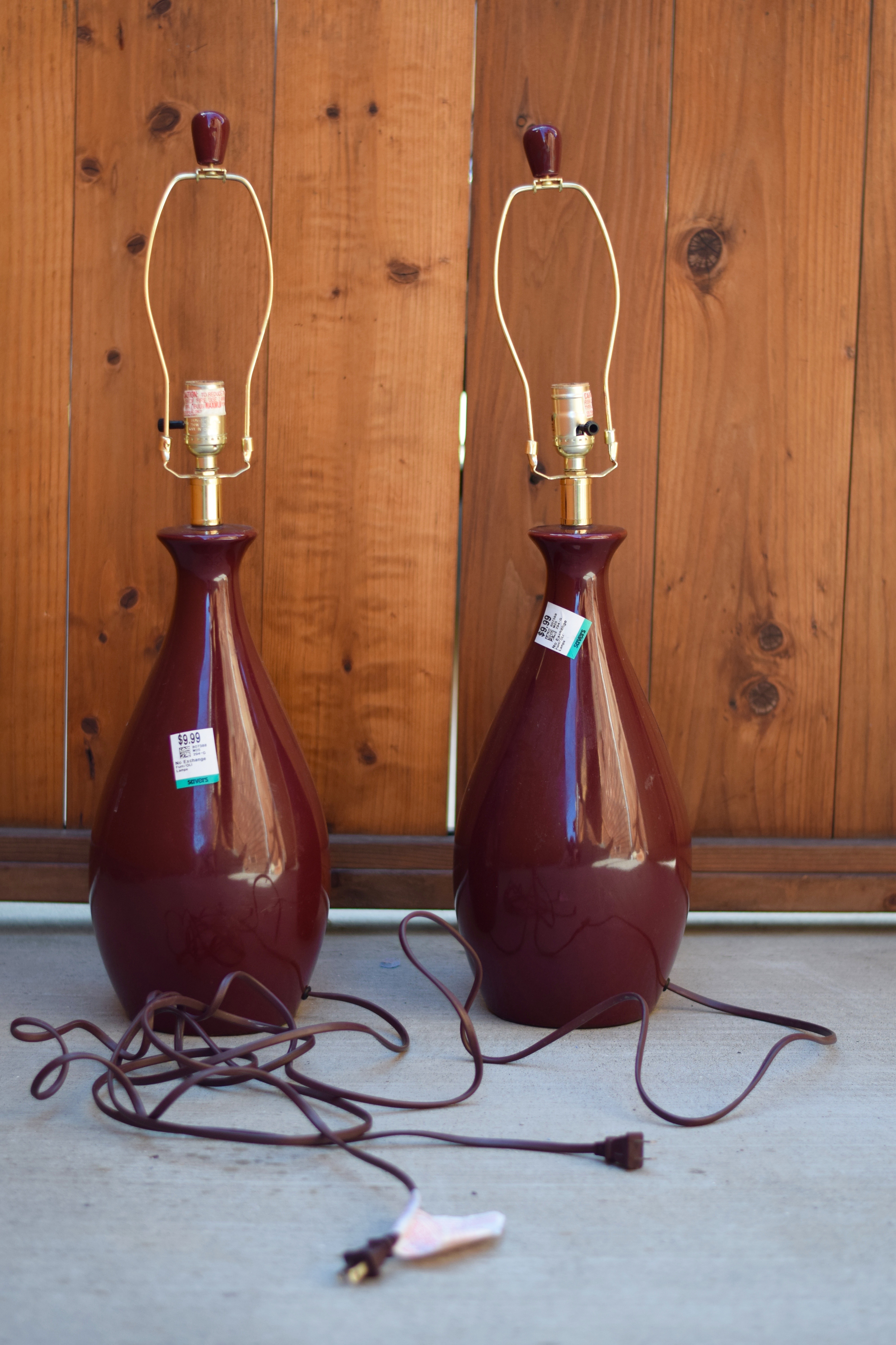 Inventory of the Lamps