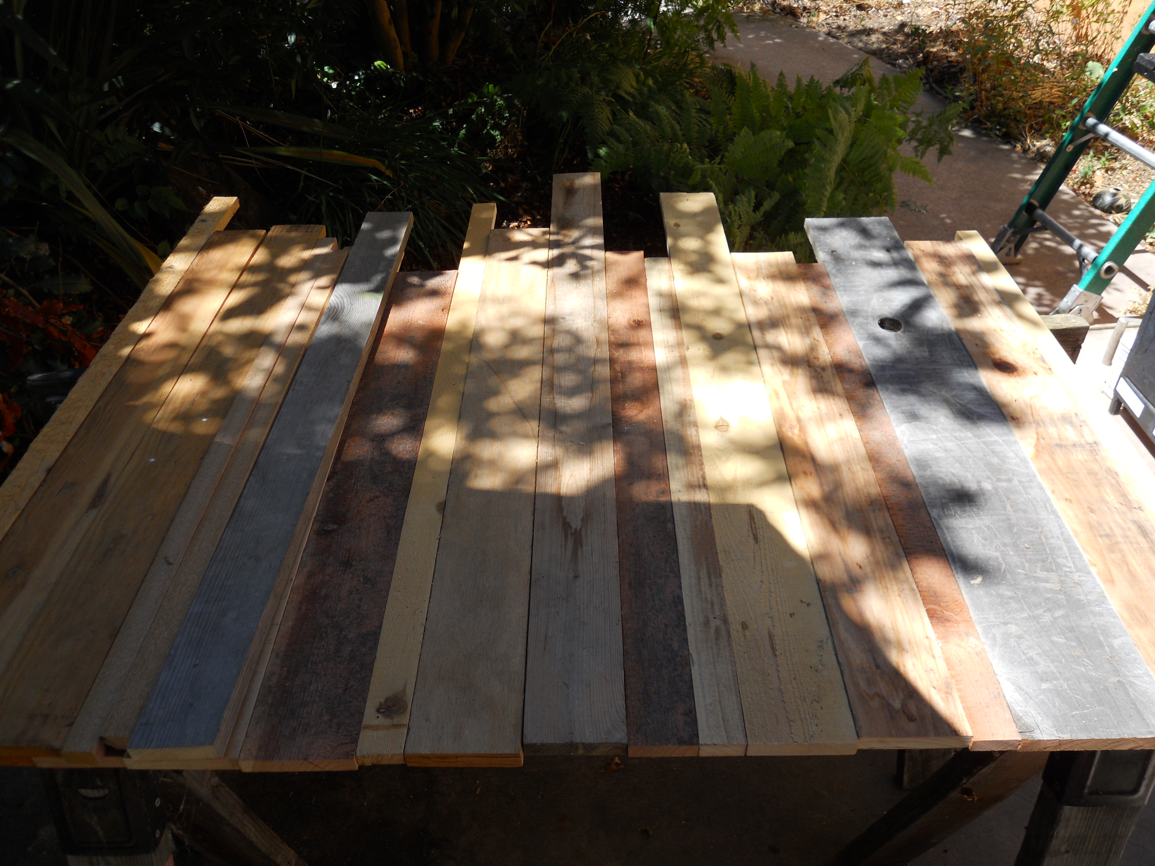 Scrap Wood Headboard | Land of Laurel