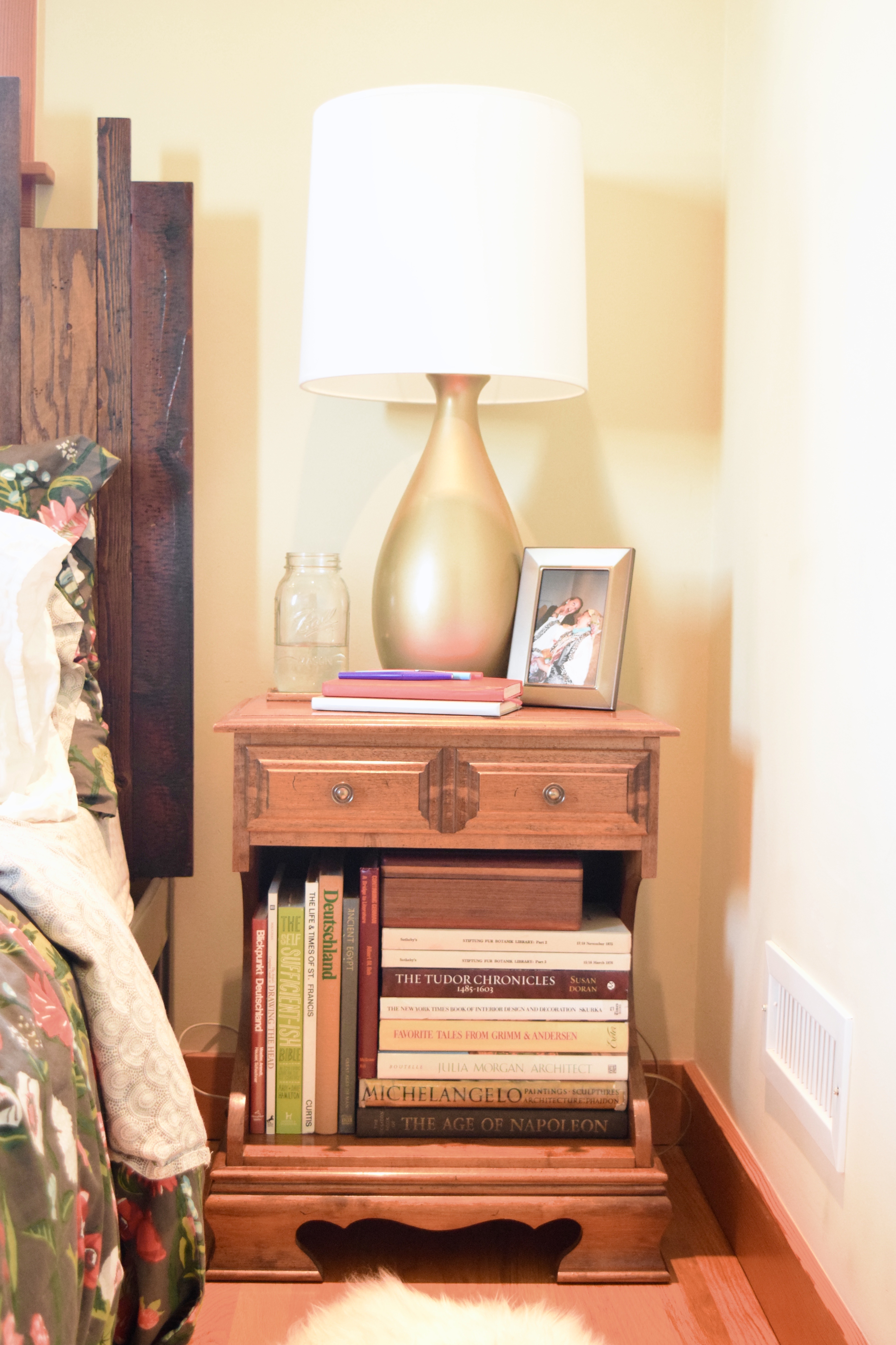 New Nightstands with Books | Land of Laurel