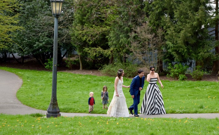 Wedding Under the St. John's Bridge | Land of Laurel