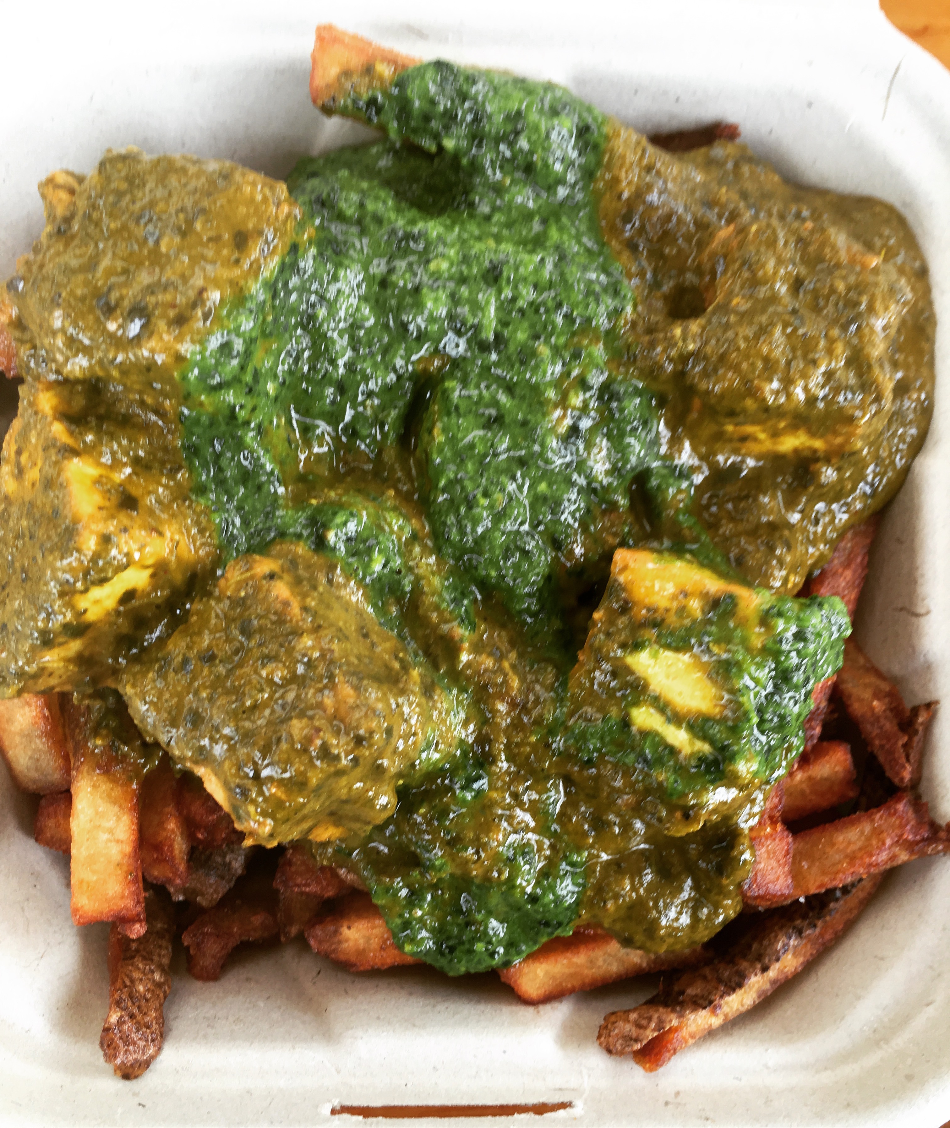 Palak Paneer Fries | Land of Laurel