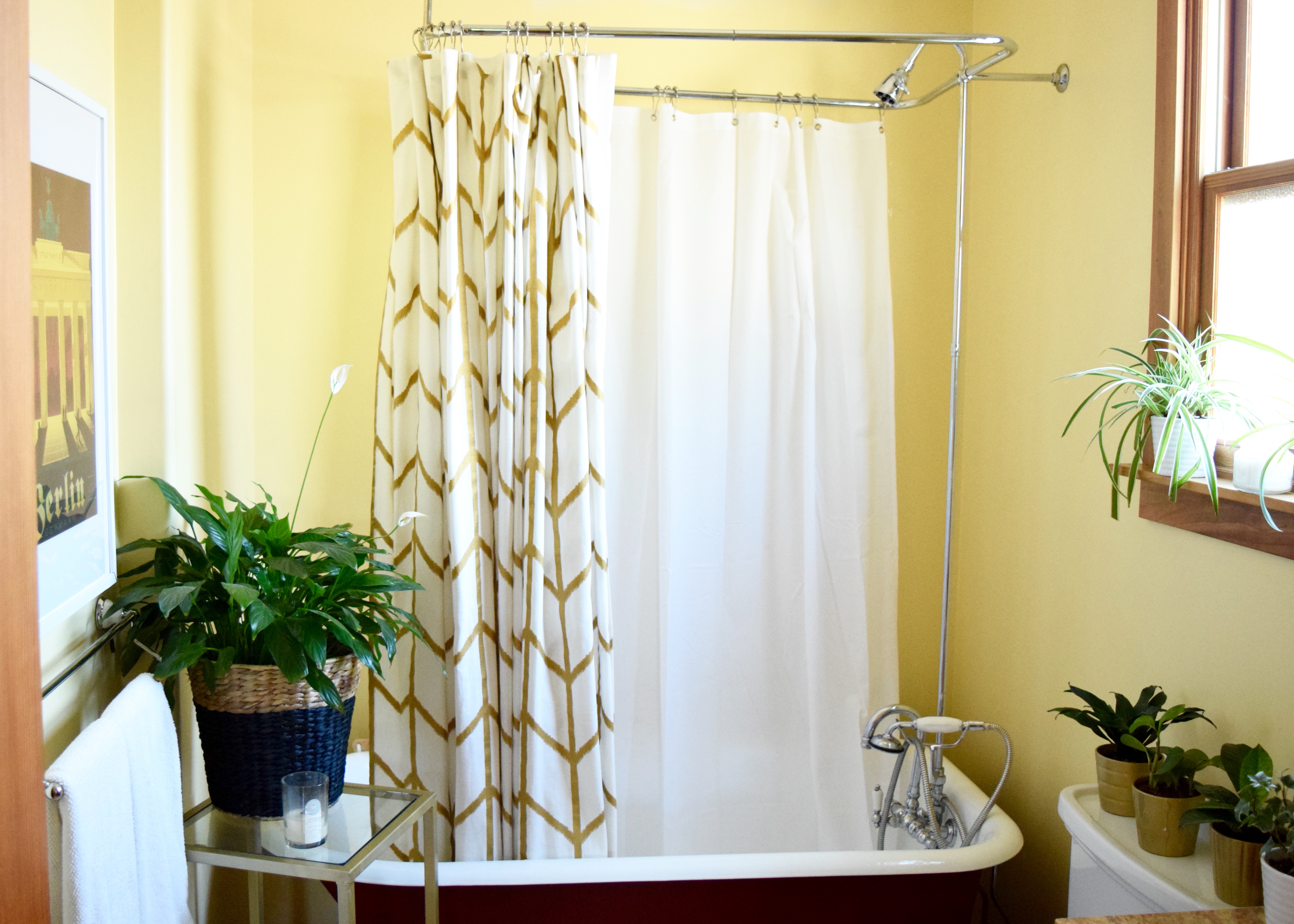 Polyester Shower Curtain | Land of Laurel