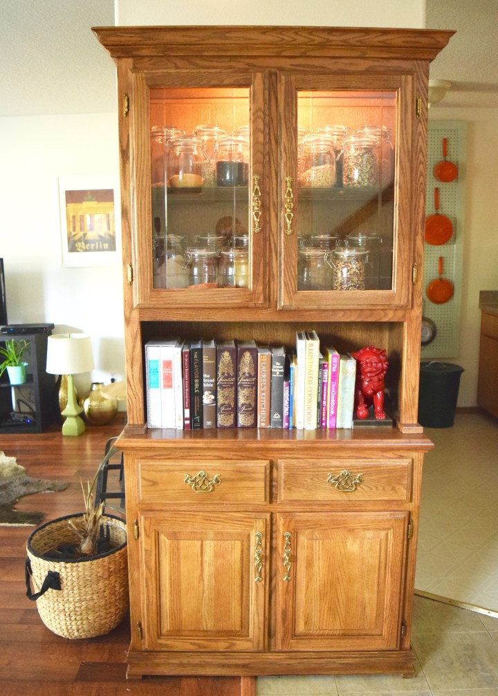 China Hutch Pantry and Pegboard | Land of Laurel