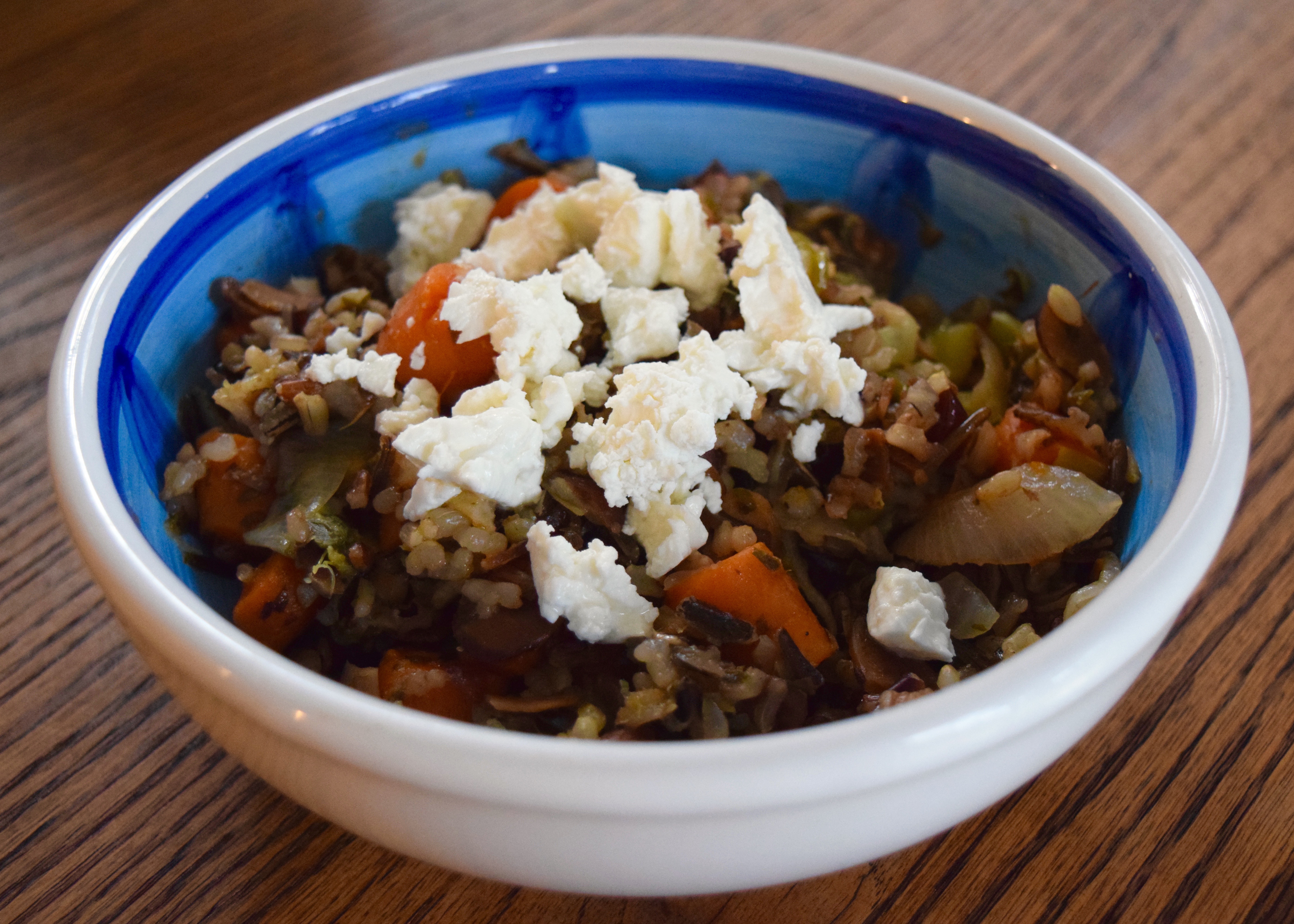 Lemon Veggie Wild Rice | Land of Laurel