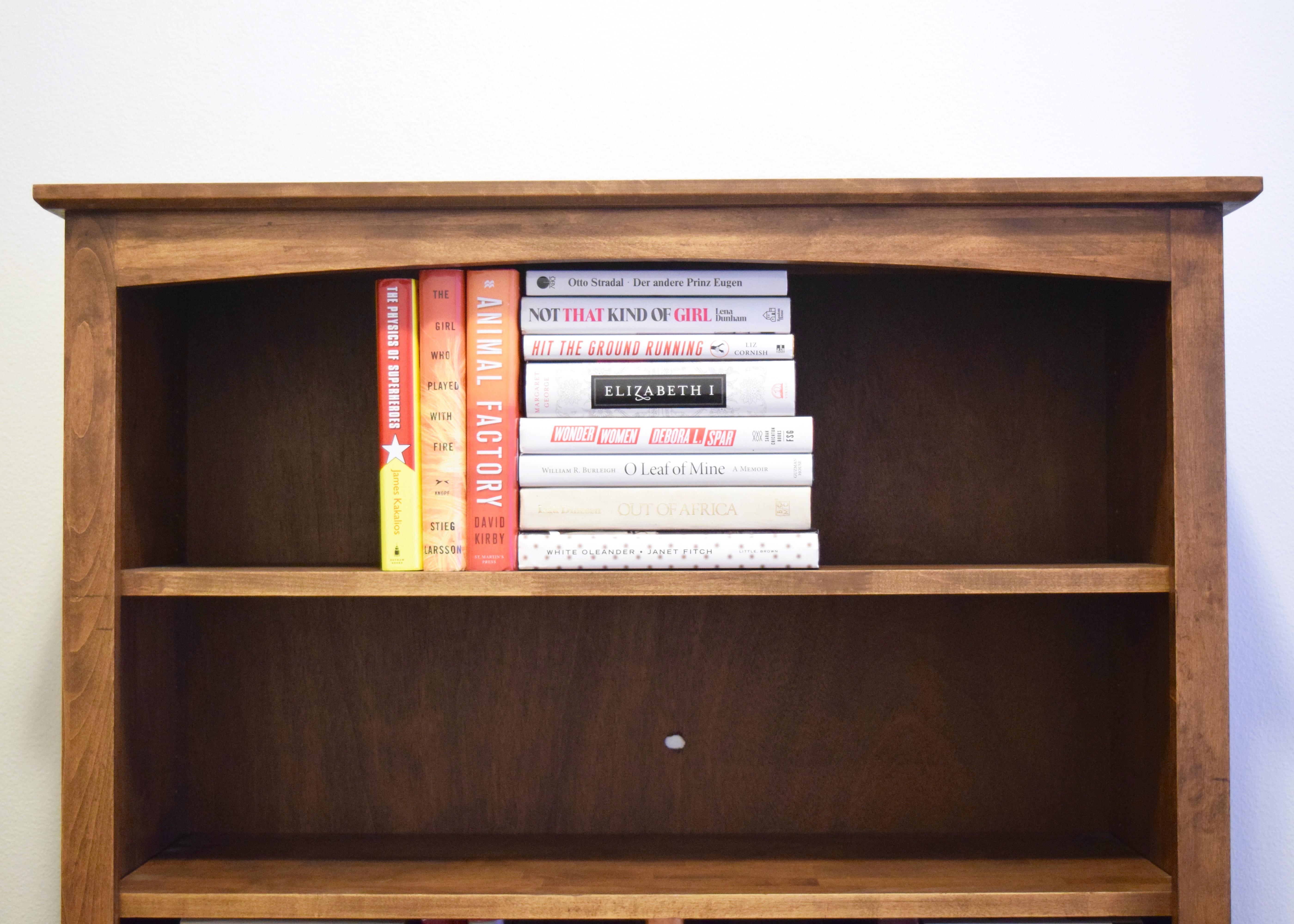 Styling a Bookshelf with Books | Land of Laurel