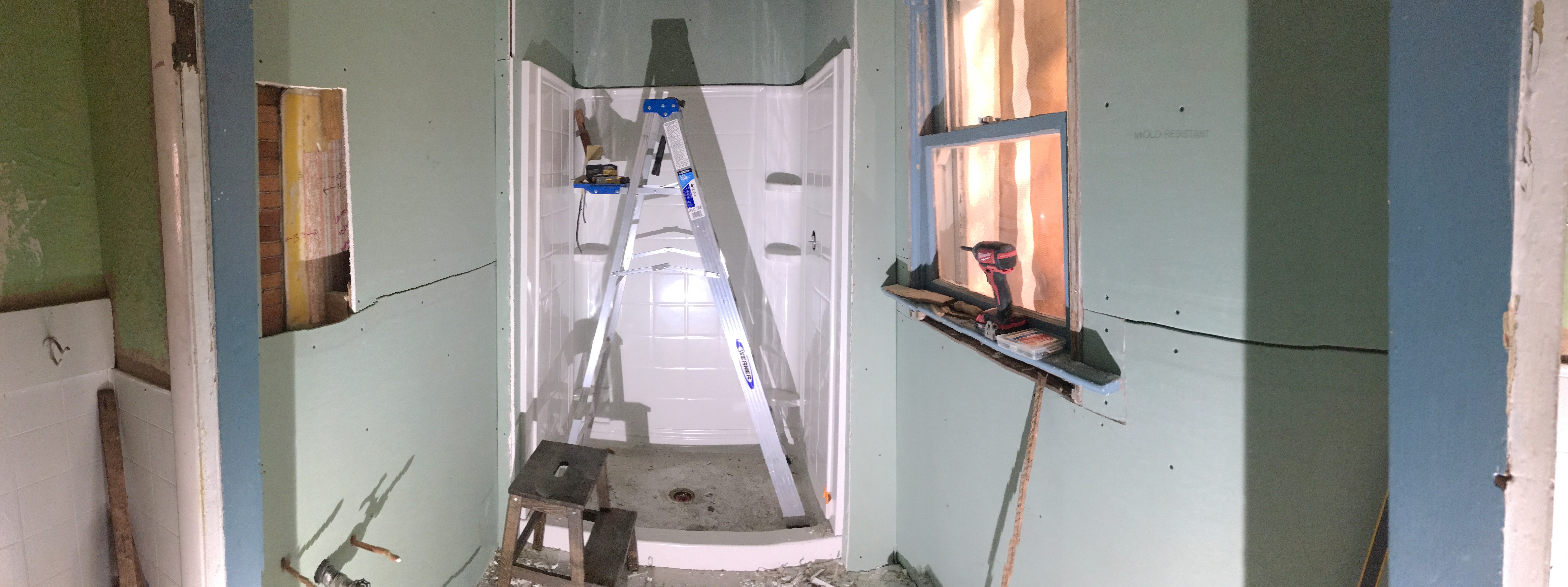 Berrybrier | Drywalled Bathroom