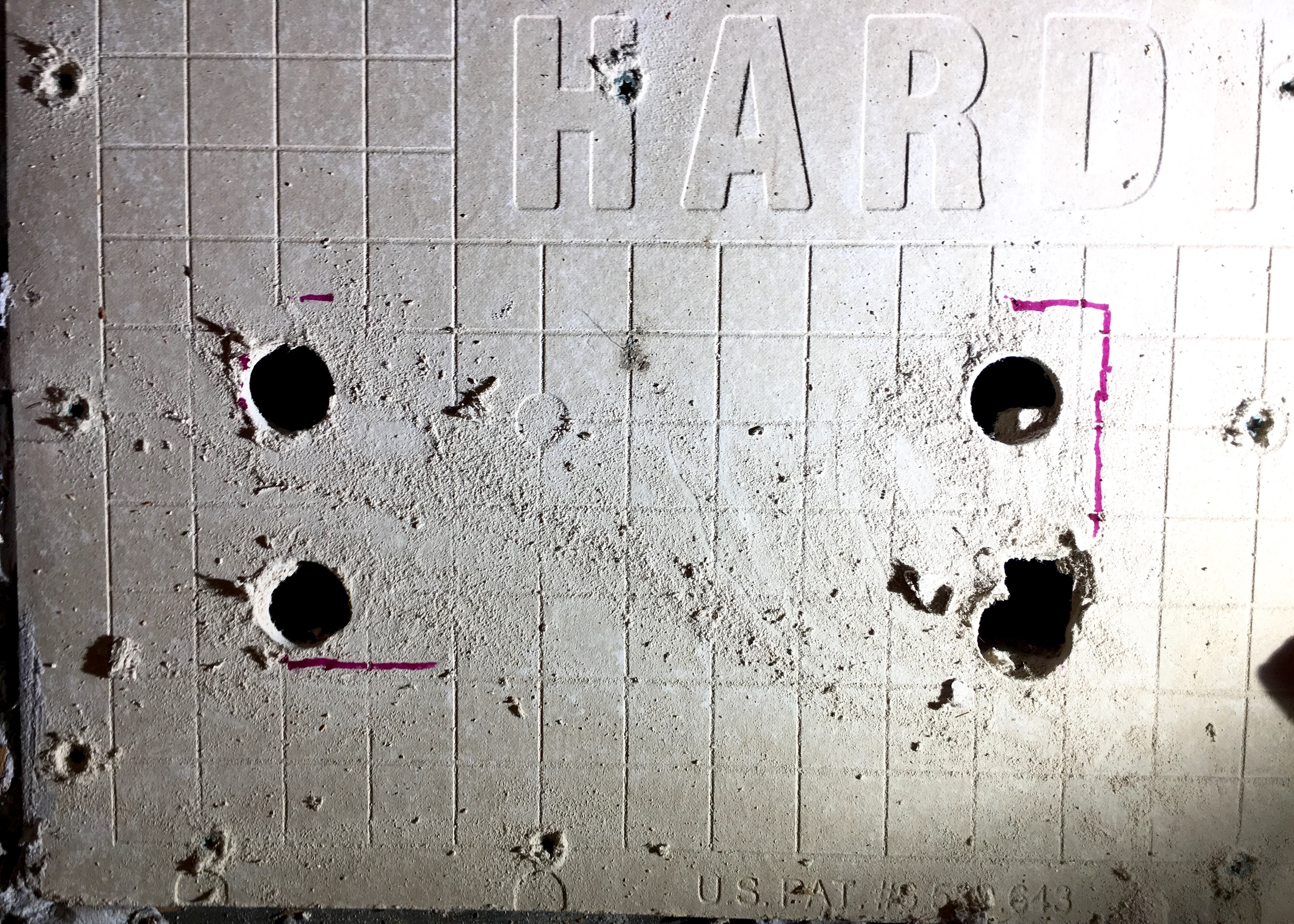 Land of Laurel | Drilled HardieBacker