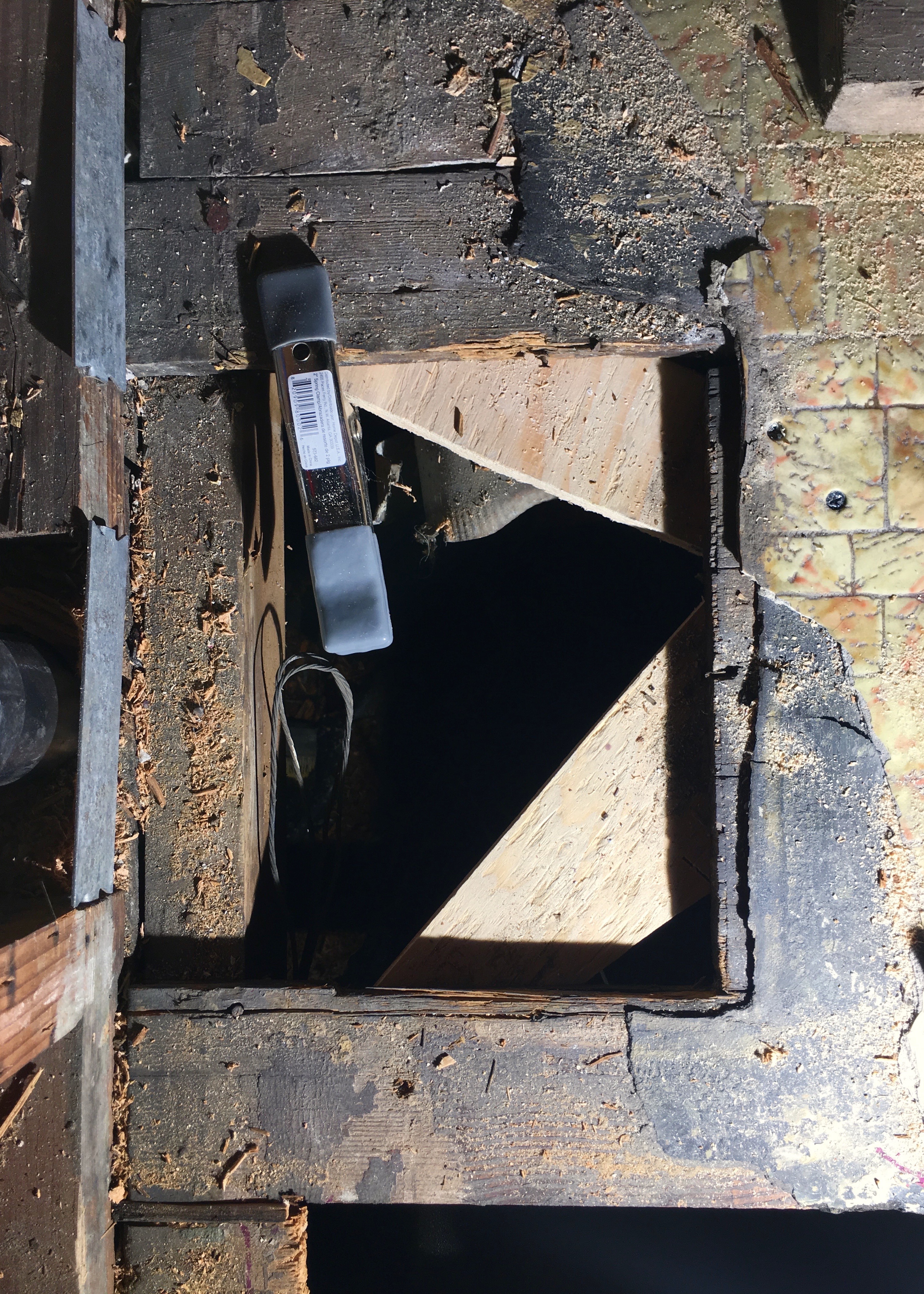 Land of Laurel | Patching Hole in Floor