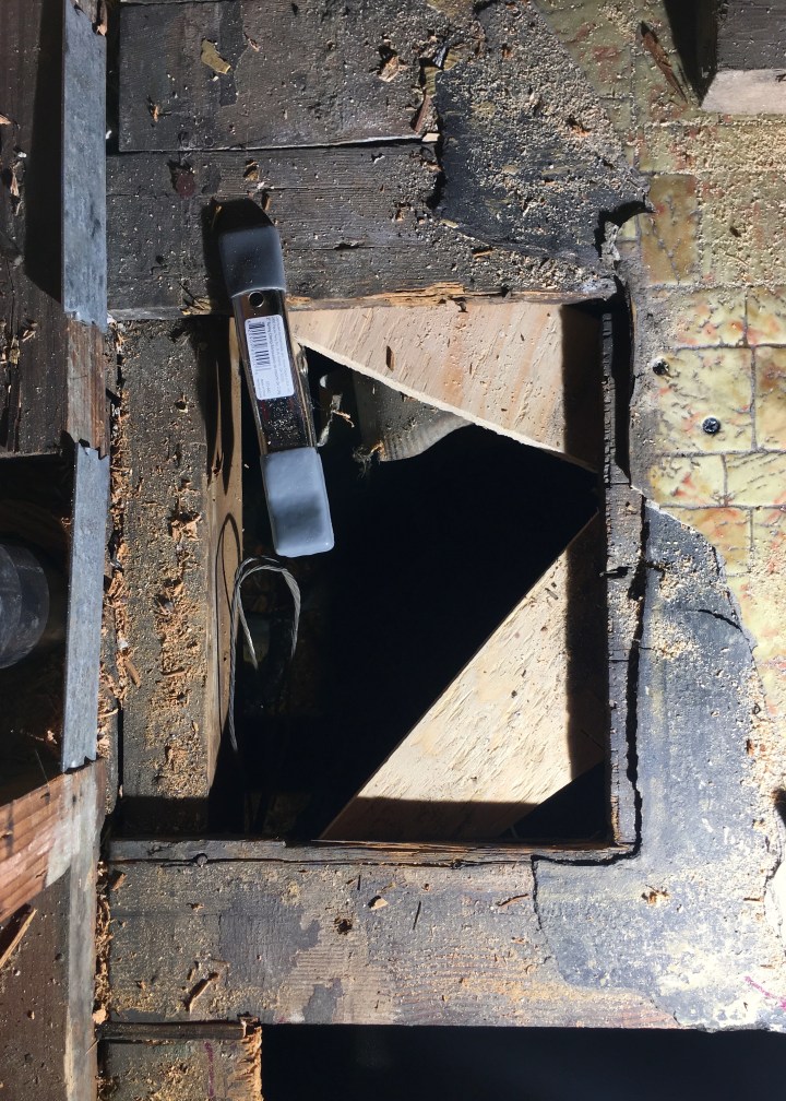 Land of Laurel | Patching Hole in Floor