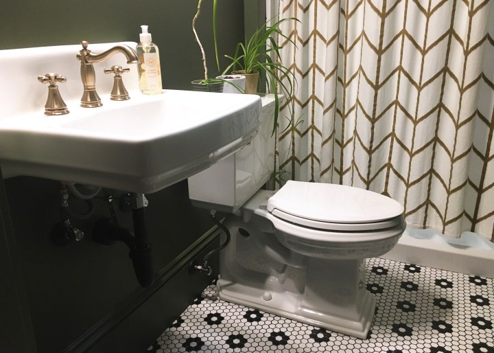 Installing the Bathroom Sink, Faucet, and Bathroom&nbsp;Accessories