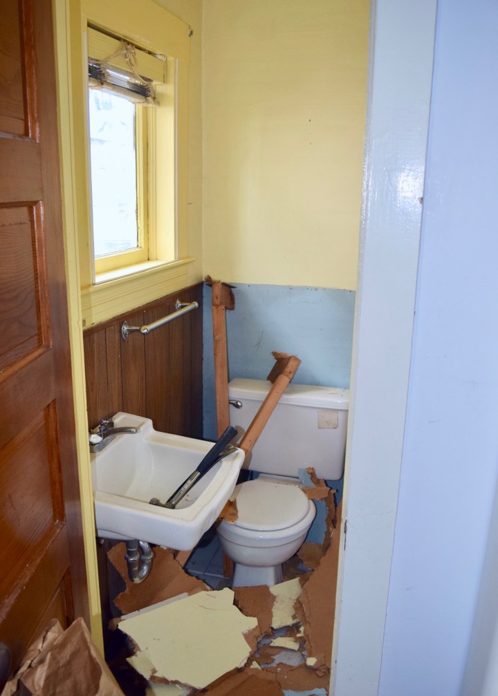 One Room Challenge: Week Two – Electrical &&nbsp;Drywall