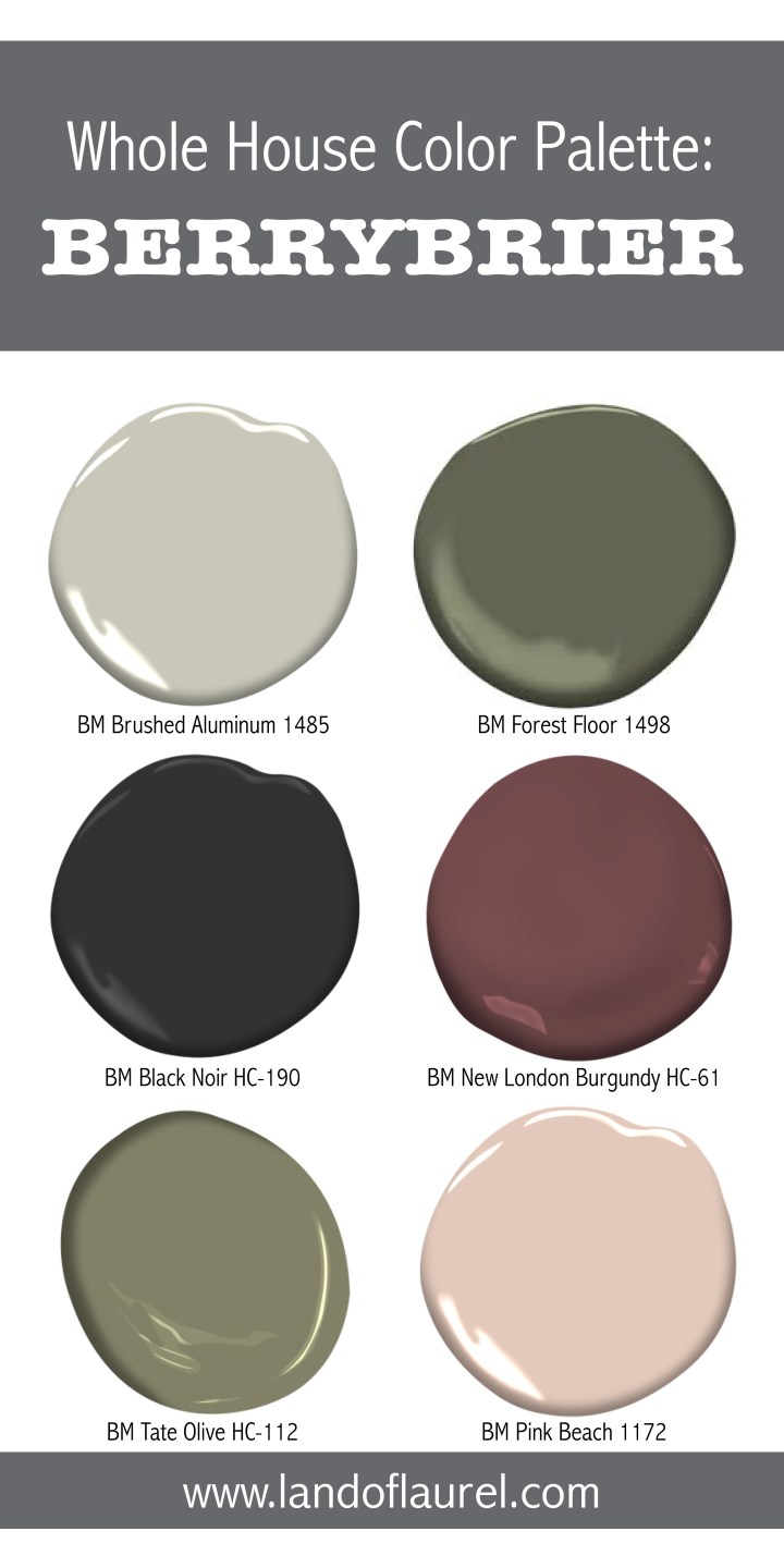 Whole House Color Palette:&nbsp;Berrybrier